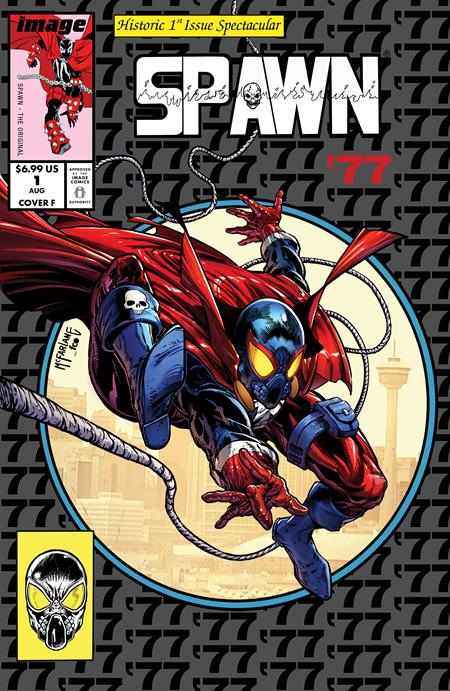 Spawn #77 #1 1:25 Todd McFarlane Retro Logo Variant