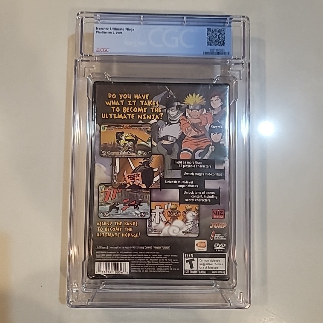 Naruto Ultimate Ninja Sony PlayStation 2 PS2 Graded 9.9 A+ CGC