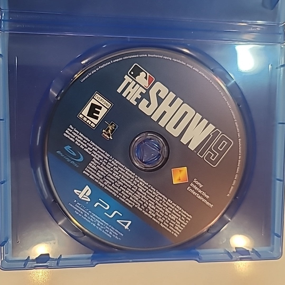 MLB The Show 19 Sony Playstation 4 PS4 Video Game 2018 Disc and Case