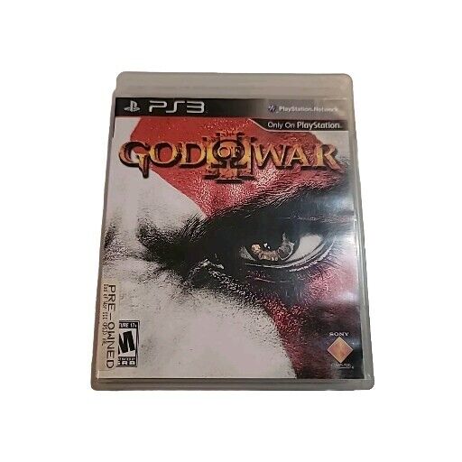 Playstation PS3 God of War III CIB Complete With Manual Tested