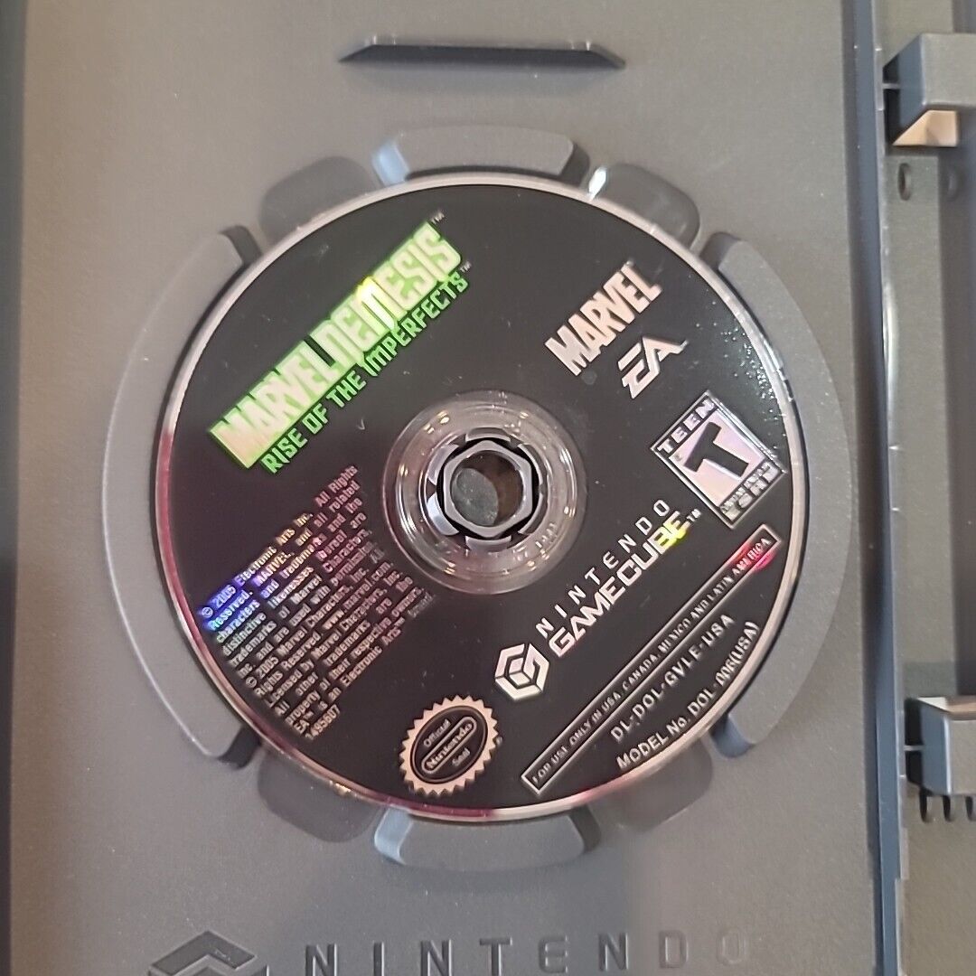 Marvel Nemesis: Rise of the Imperfects - Nintendo GameCube - CIB - Tested