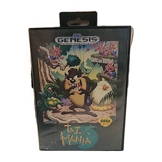 SEGA Genesis Taz Mania With Case