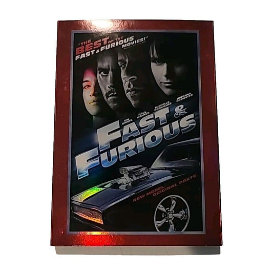 Fast & Furious (2009) Vin Diesel, Paul Walker DVD with Slip Cover