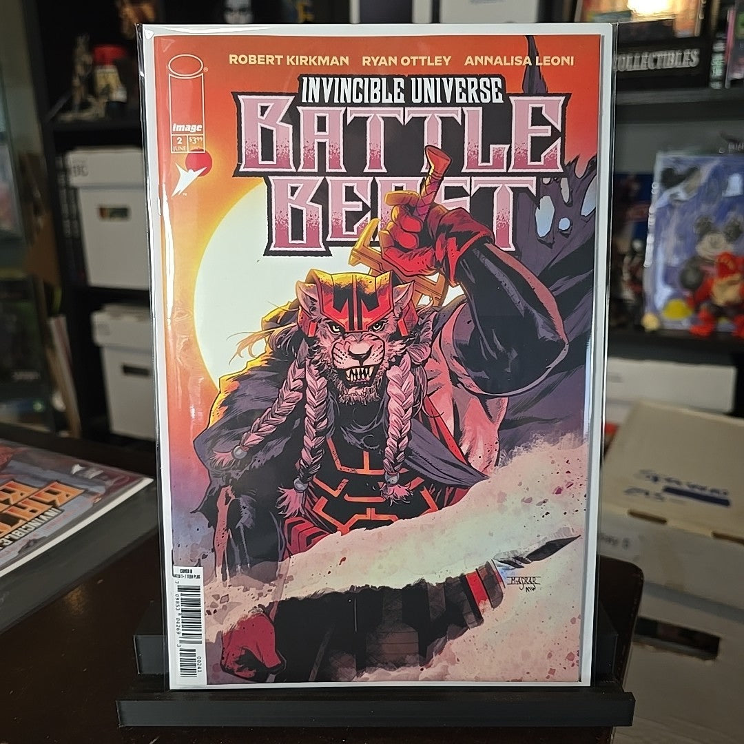 INVINCIBLE UNIVERSE BATTLE BEAST #2 - ASRAR RATIO VARIANT COVER - IMAGE 1:25 NM