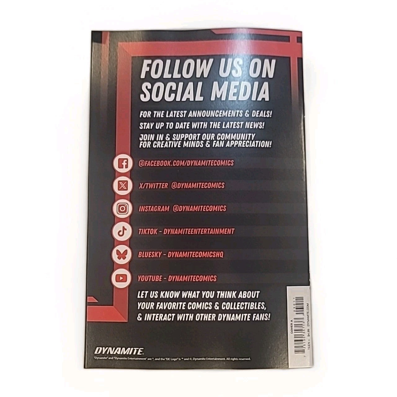 Vampirella: Armageddon Cover A Sniegoski Baal (2025) Dynamite Rated Teen 03