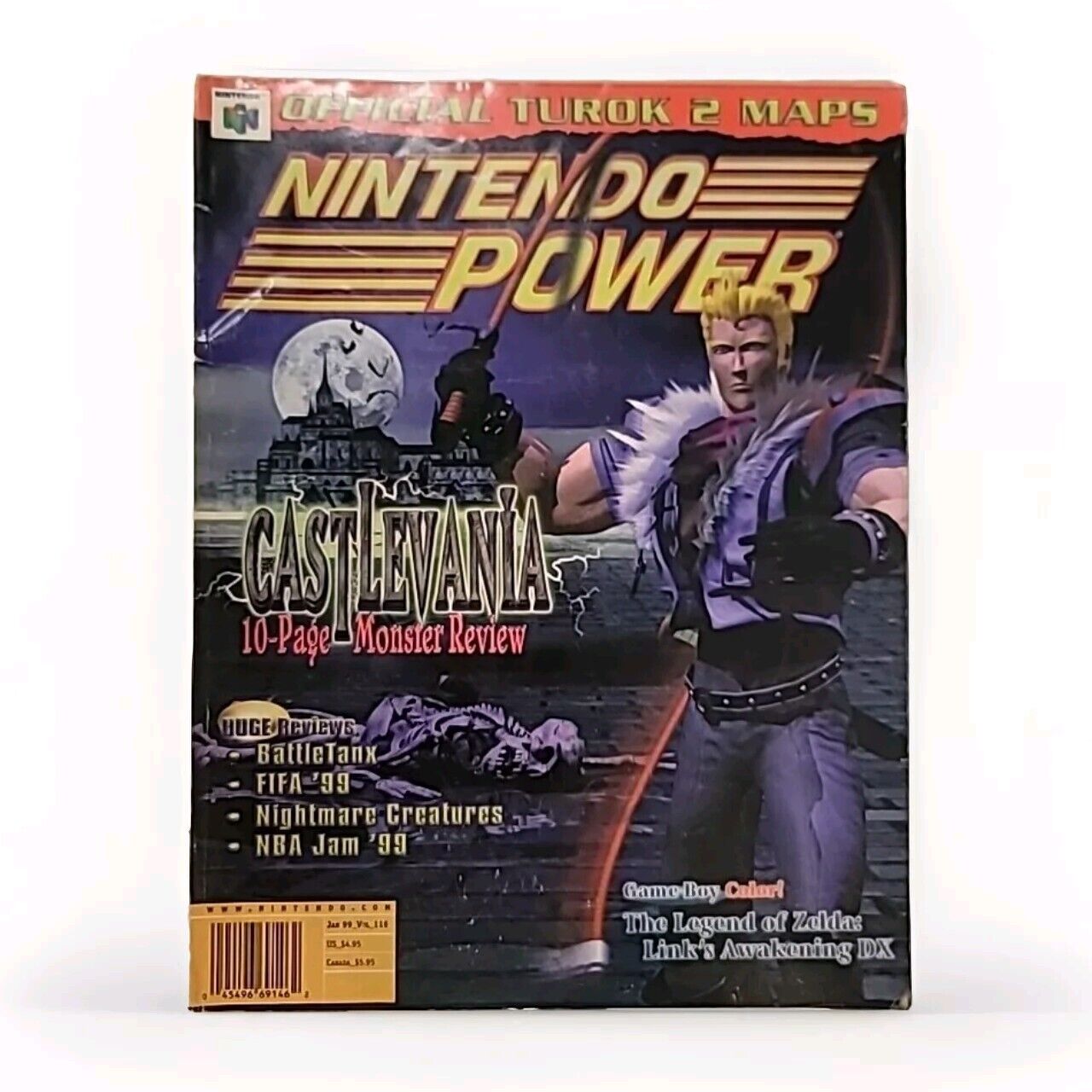 Nintendo Power Magazine Volume 116 Castlevania + ODT 64 Poster Pokemon Power 6