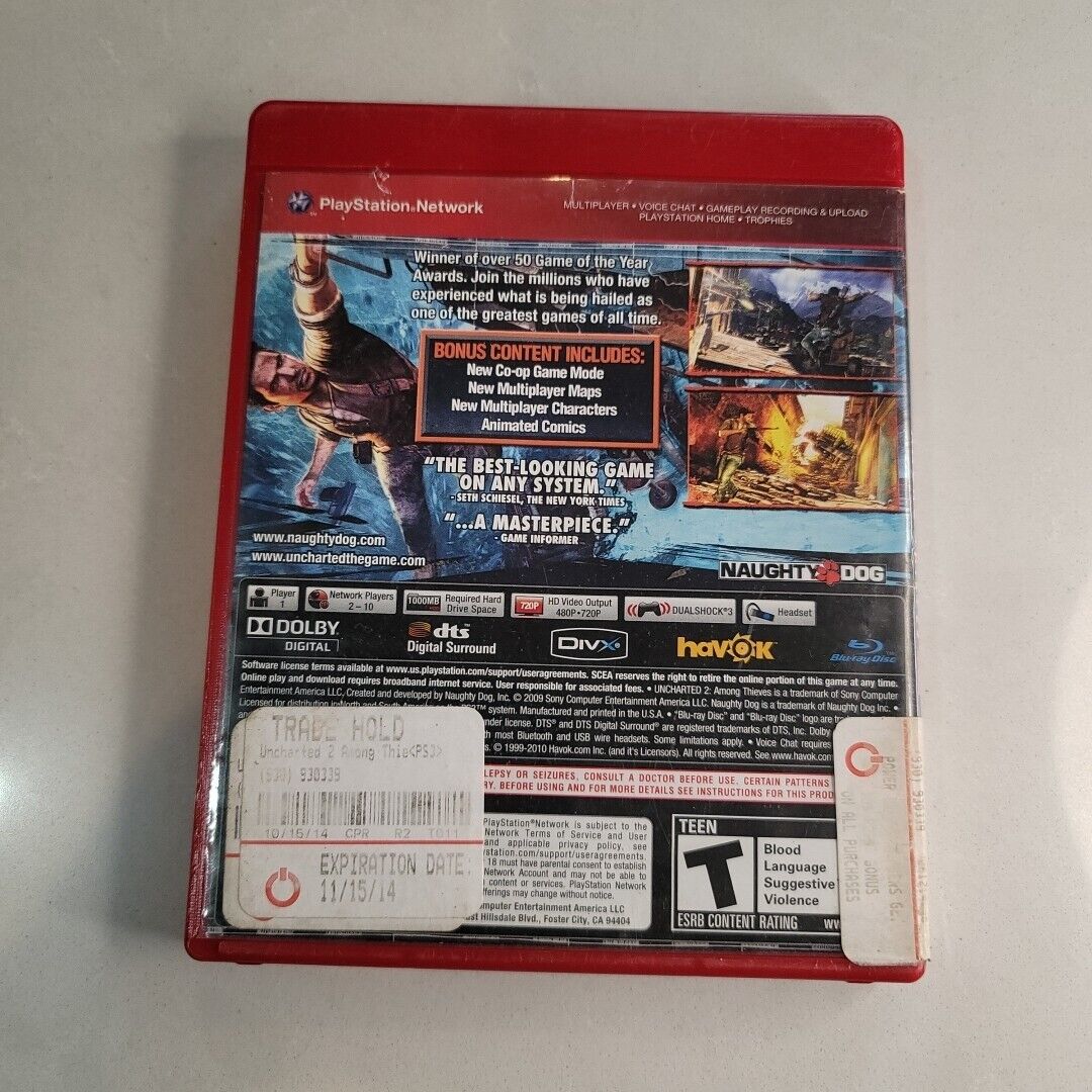Uncharted 2: Among Thieves -- Game of the Year Edition