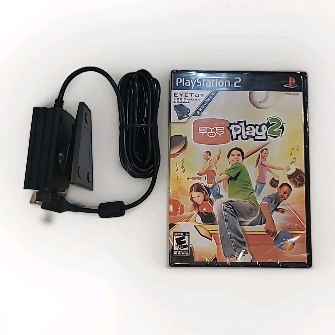 Eye Toy Play 2 (with USB Camera INCLUDED) PS2 Playstation 2 eyetoy SEALED NEW
