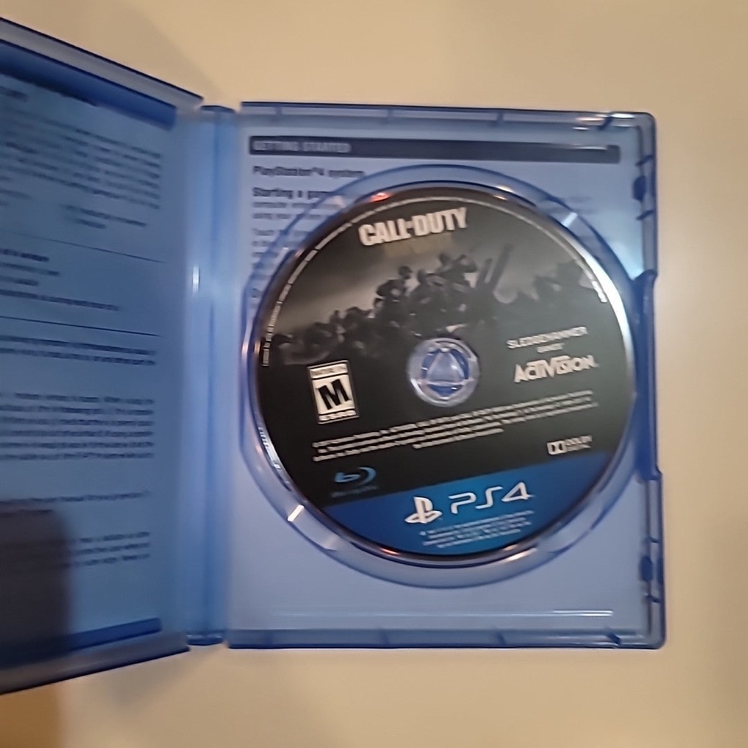 Call of Duty WWII COD World War 2 Sony PlayStation 4 PS4 WORKING