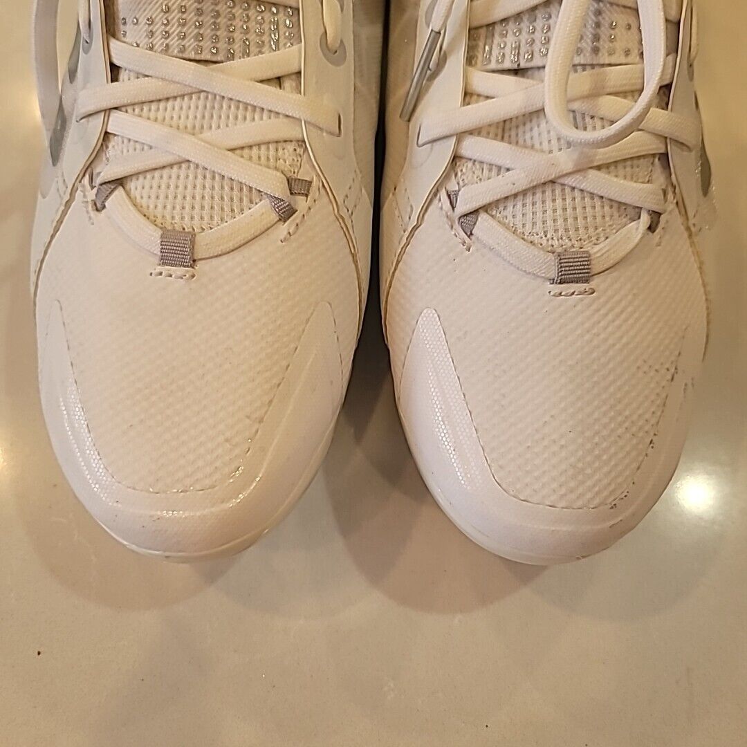 Adidas PureHustle Pure Hustle Metal Womens Softball Cleats White Size 8 US