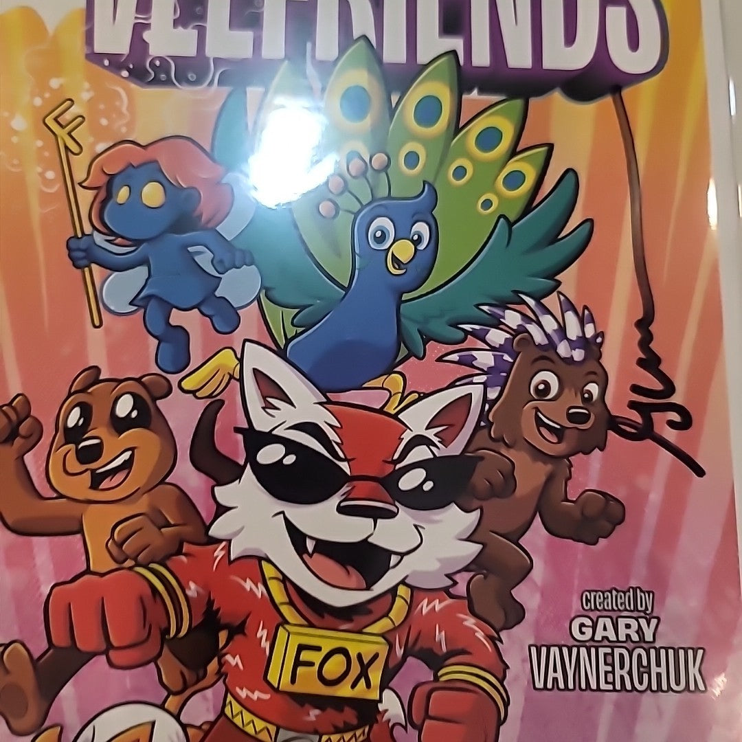 SIGNED! 2025 NYCC Veefriends exclusive Comic And Stickers Walmart NY Comic Con