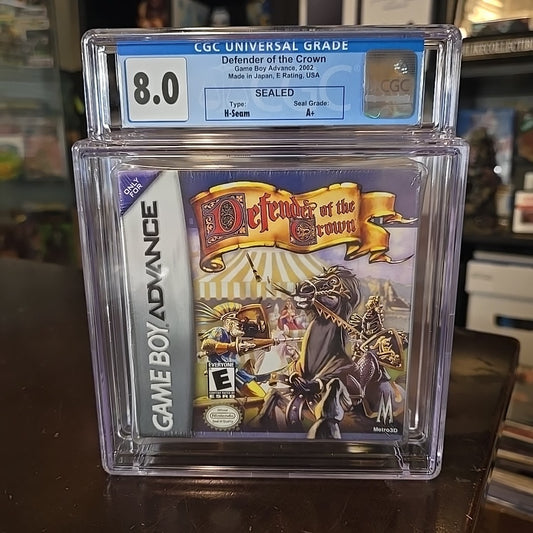 Defender of the Crown (Nintendo Game Boy Advance, 2002) Brand New Sealed CGC 8.0