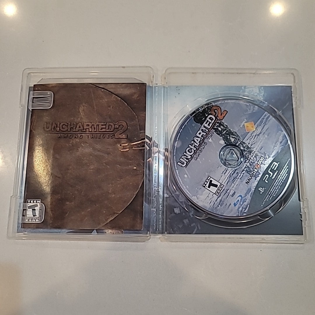 Uncharted 2 Among Thieves (Sony Playstation 3, PS3) Complete CIB Tested