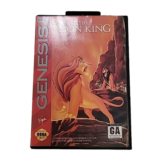 Lion King - Sega Genesis 1994 No Manual