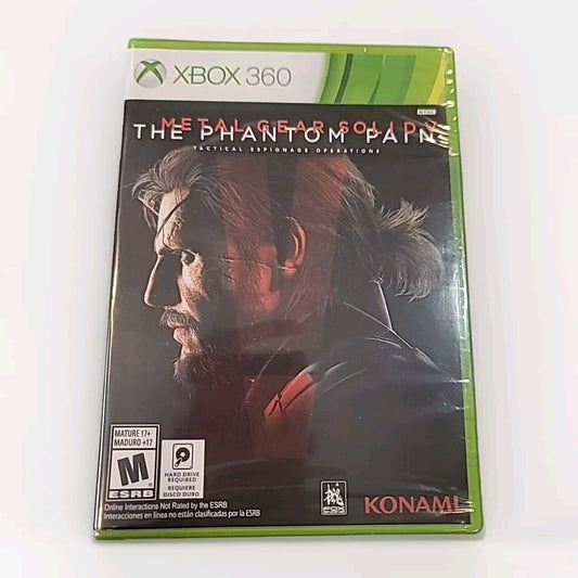 Metal Gear Solid V: The Phantom Pain  Microsoft Xbox 360 Video Game New Sealed