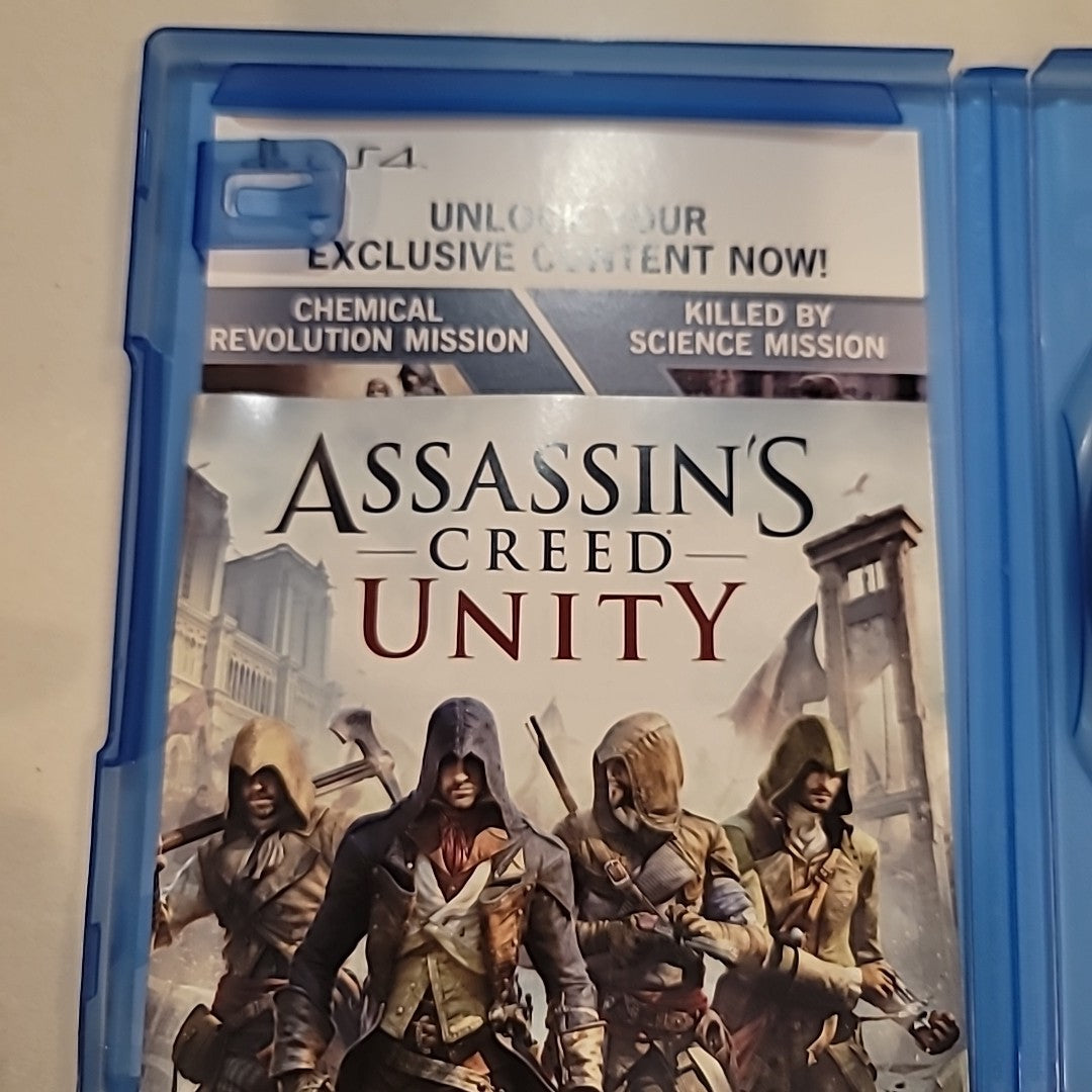 PS4 Assassin's Creed: Unity -- Limited Edition (Sony PlayStation 4) tested/works
