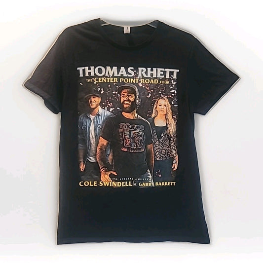 Thomas Rhett Shirt Adult  Medium/ Center Point Road Tour Tee Short Sleeve 2021