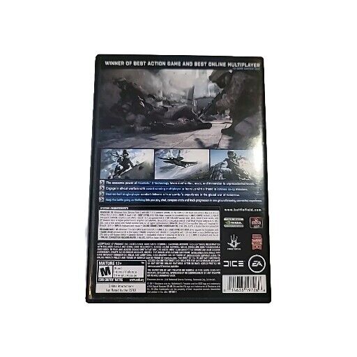 Battlefield 3 (PC Game DVD-ROM, 2011) 2 Disc Complete w/ Inserts CIB Key Inc