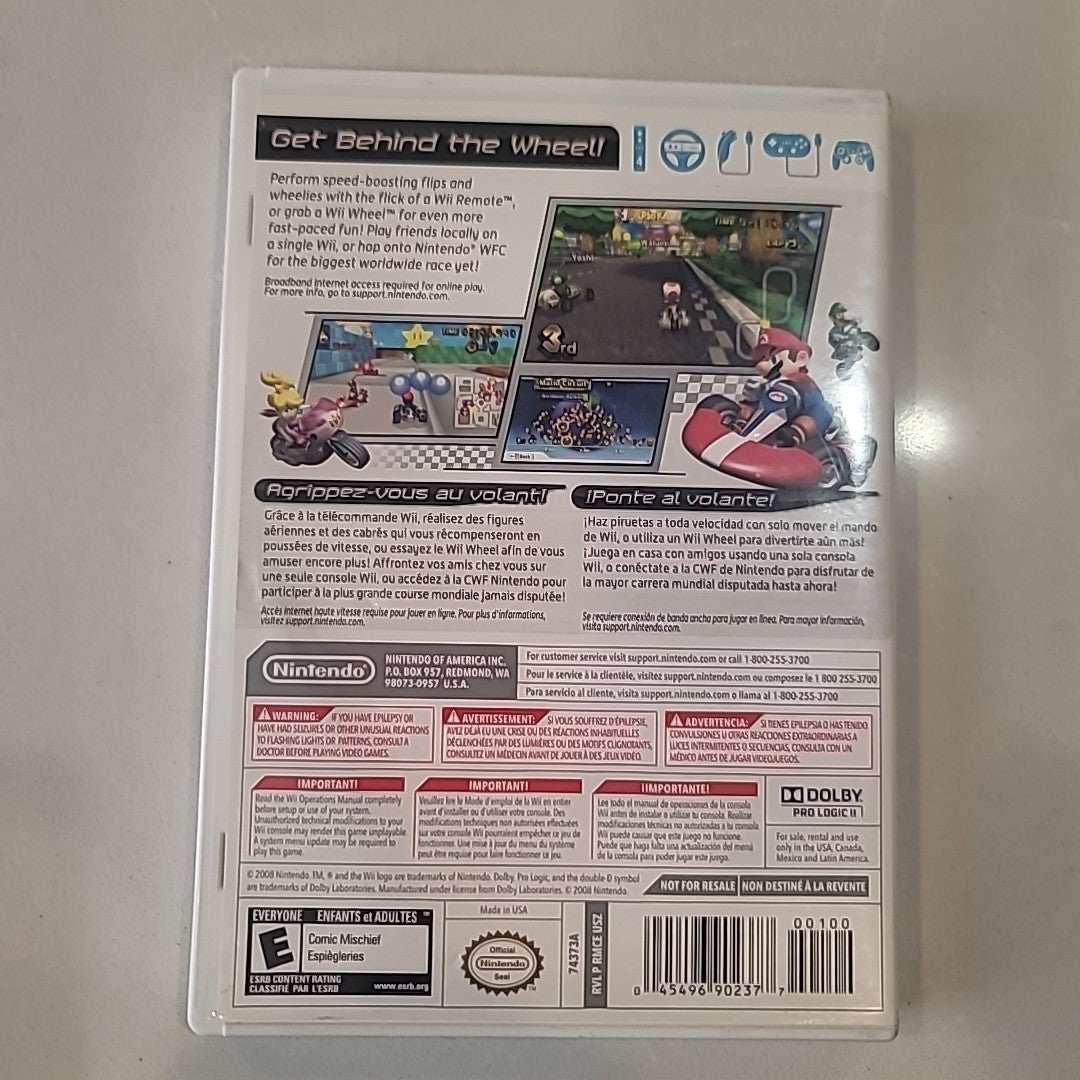 Mario Kart Wii (Nintendo Wii, 2008) CIB