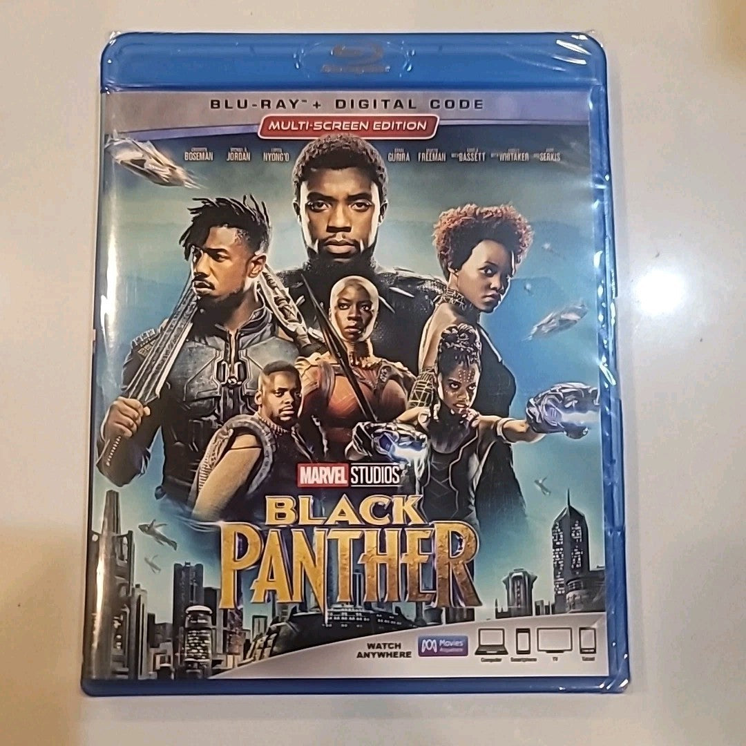 Black Panther (Blu-ray, 2018) Sealed With Slipcover