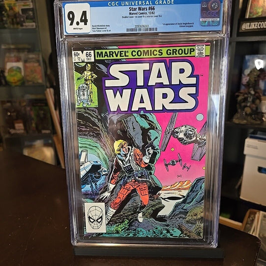 Star Wars #66 CGC 9.4 1978 Double cover 1st cover 9.4 2nd 9.4 1st appearances