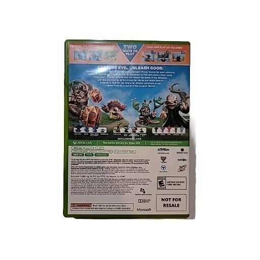 Skylanders Trap Team (Microsoft Xbox 360, 2014) No Manual