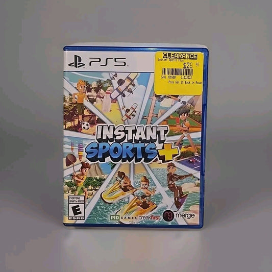 Instant Sports Plus - Playstation 5 PS5 - Beautiful Copy