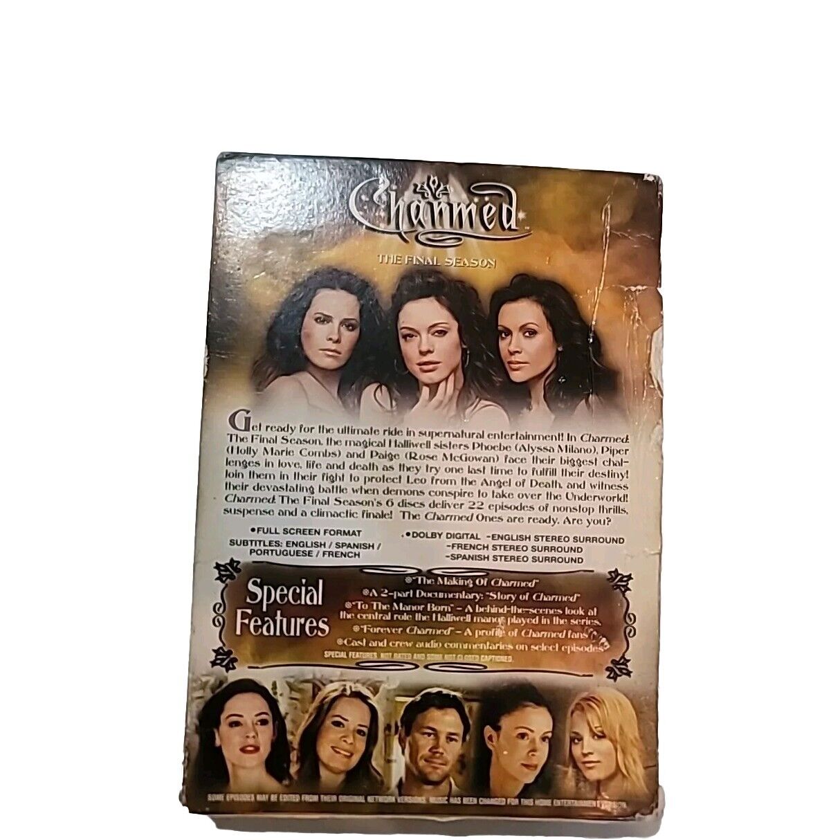 Charmed The Complete Series Seasons 1-8 DVD Box Sets