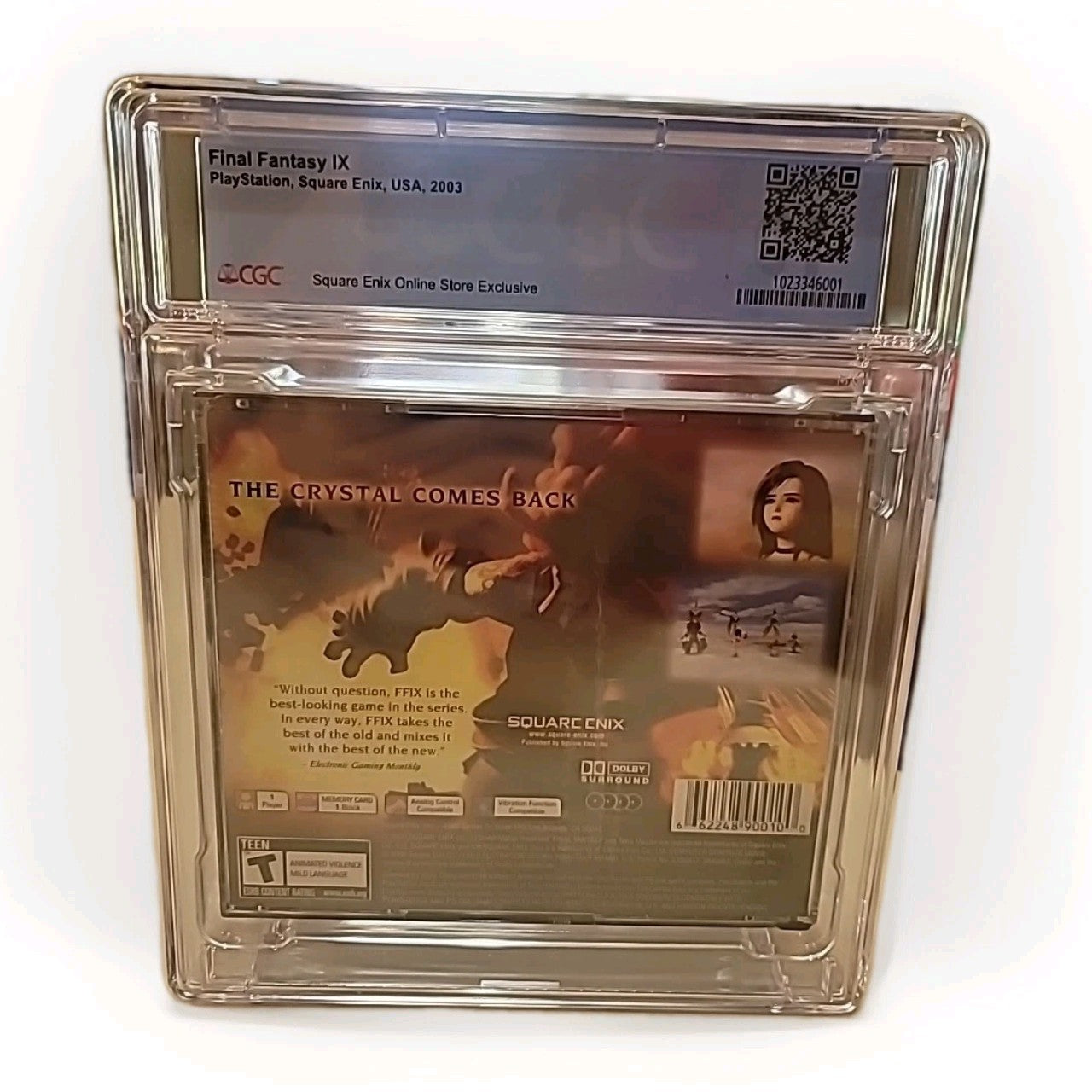 CGC Graded PERFECT 10 A++ SEALED Final Fantasy IX Greatest Hits (PS1)
