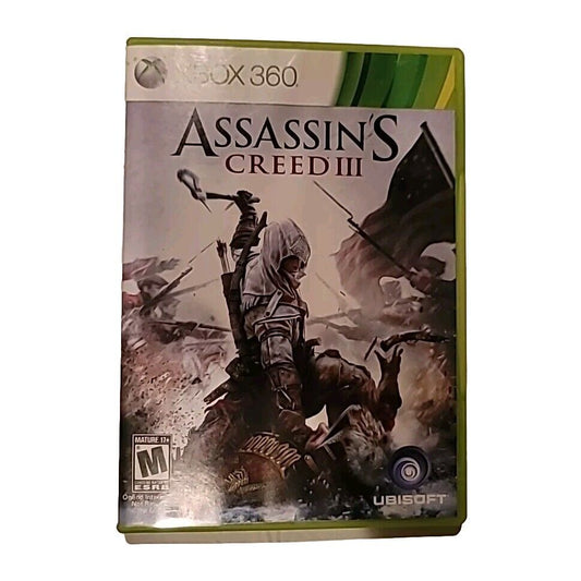 Assassin's Creed III (Microsoft Xbox 360, 2012) CIB