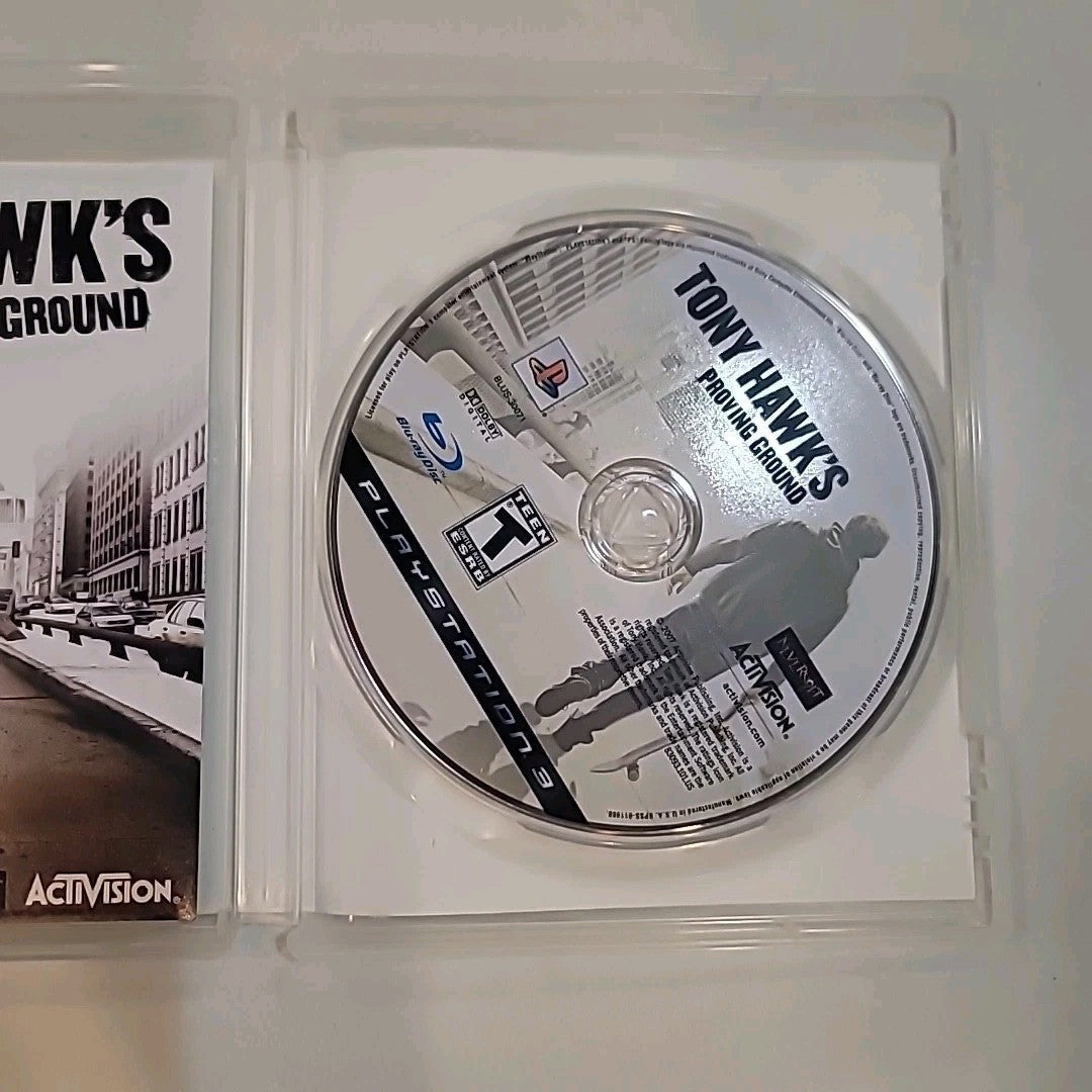 Tony Hawk's Proving Ground PS3 PlayStation 3 - Game & Case - CIB