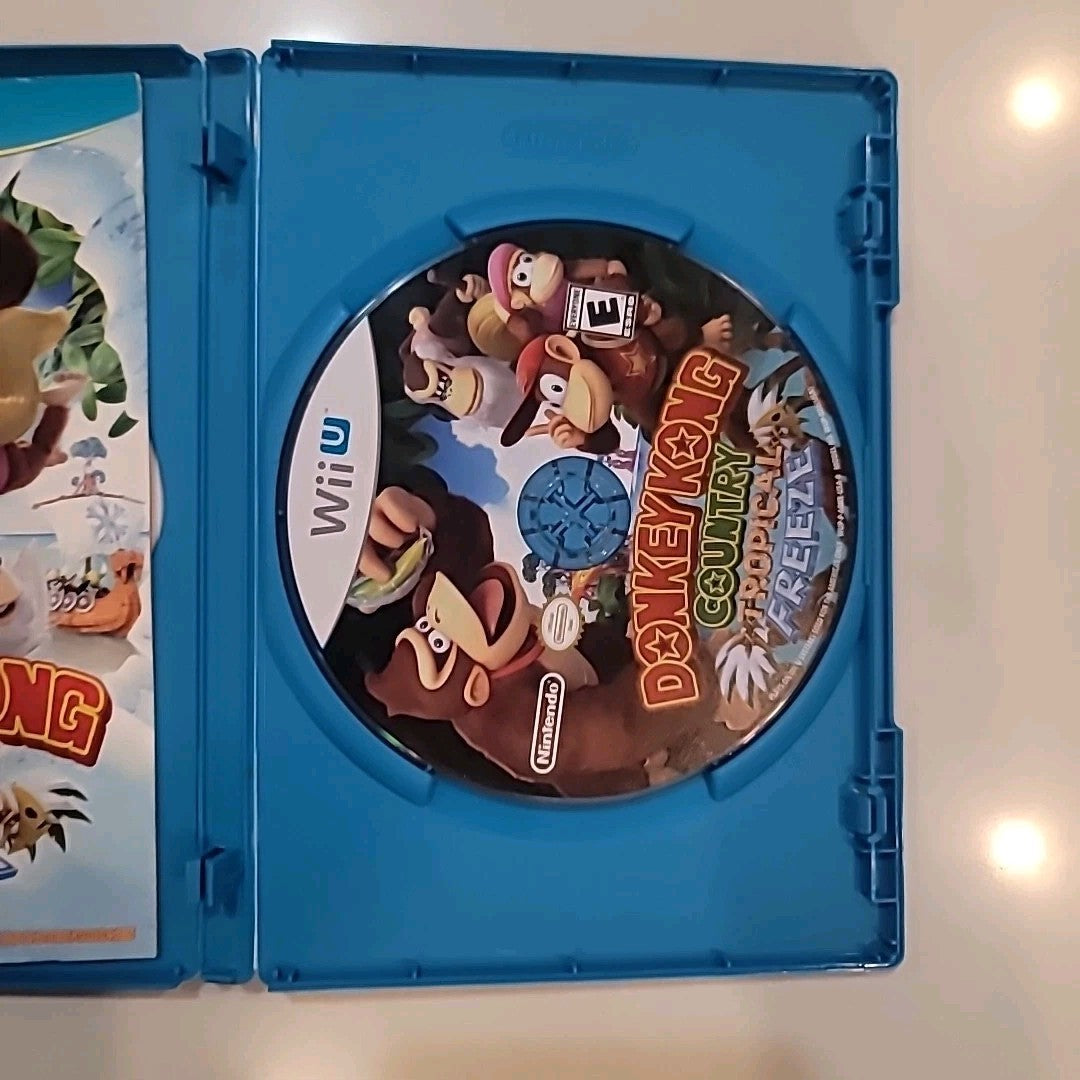 Donkey Kong Country: Tropical Freeze Nintendo Wii U 2014 Complete CIB