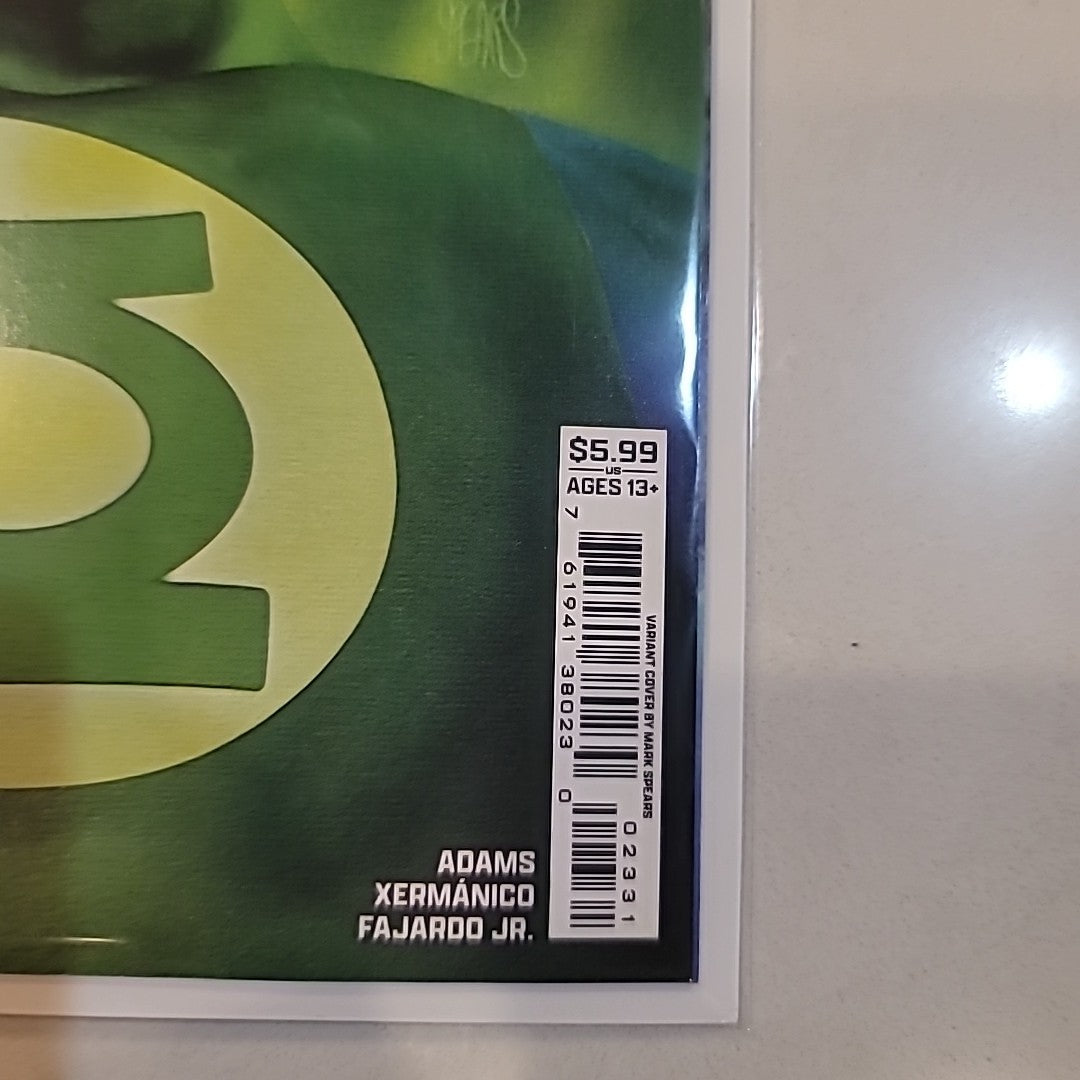 Green Lantern #23 Cover C Mark Spears Card Stock Variant