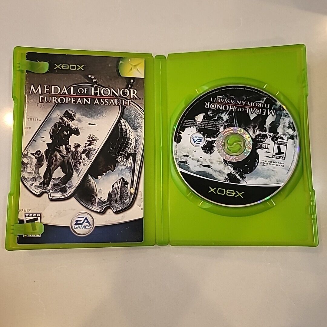 Medal of Honor: European Assault (Microsoft Xbox, 2005) Complete
