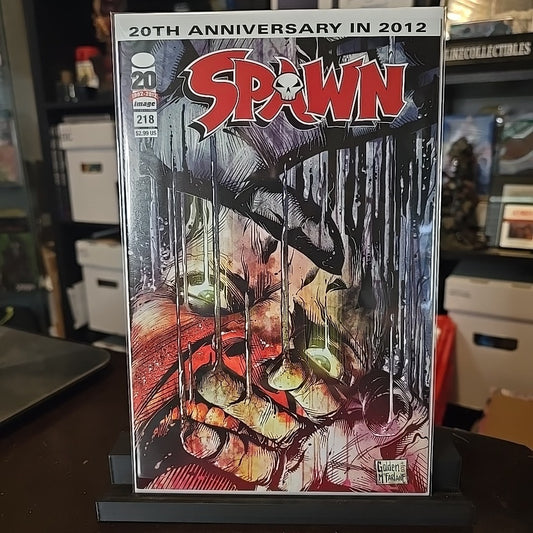 Spawn #218 2012 Image Comics 1st Print Mcfarlane Low Print NM