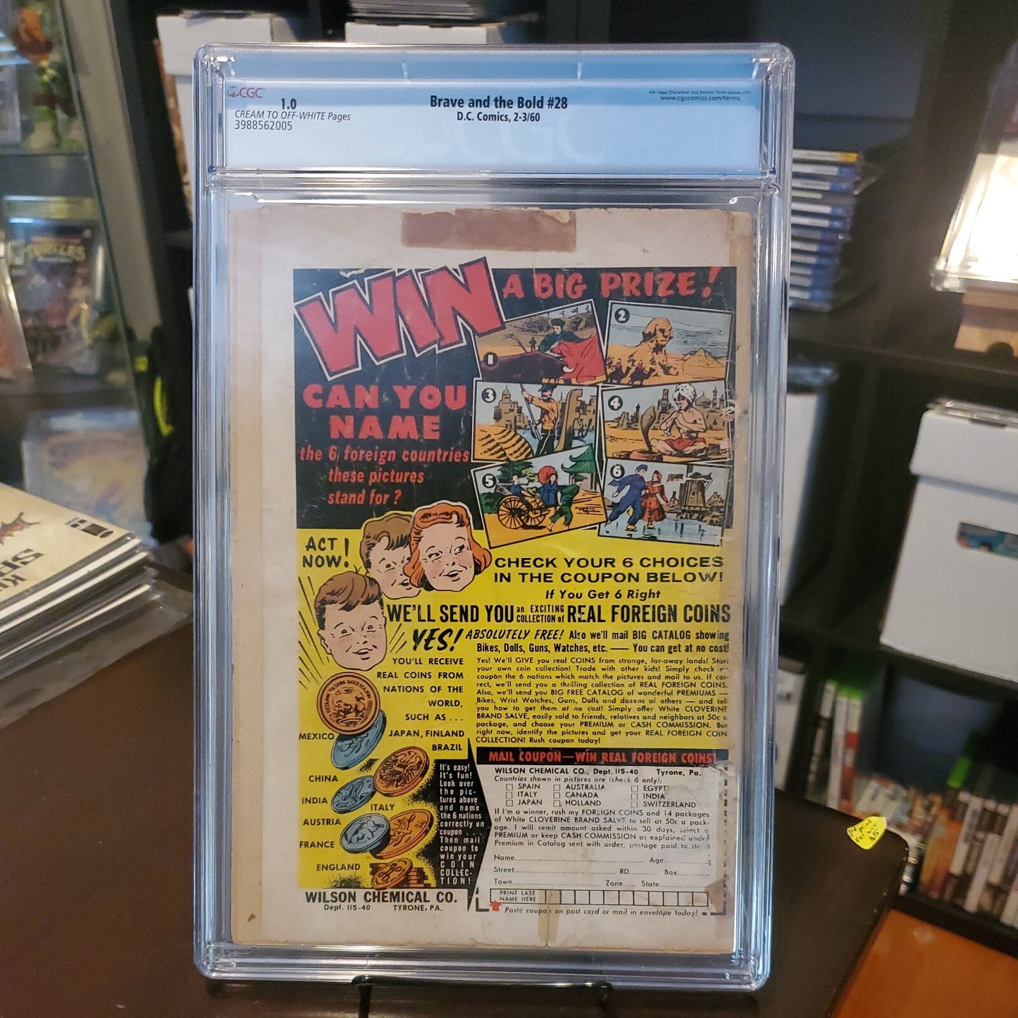 Brave And The Bold #28 DC Comics CGC 1.0 1st Appearance Of JLA