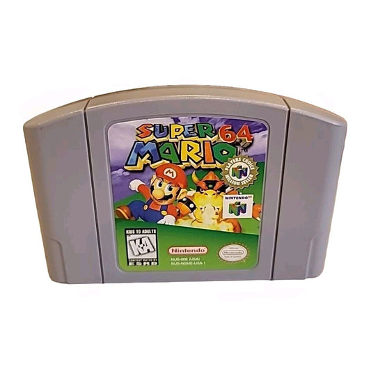 Super Mario 64 N64 Nintendo 64 Cart Only AUTHENTIC!  Tested! Clean!