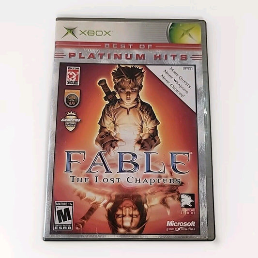 Fable: The Lost Chapters (Microsoft Xbox, 2004) CIB, Tested