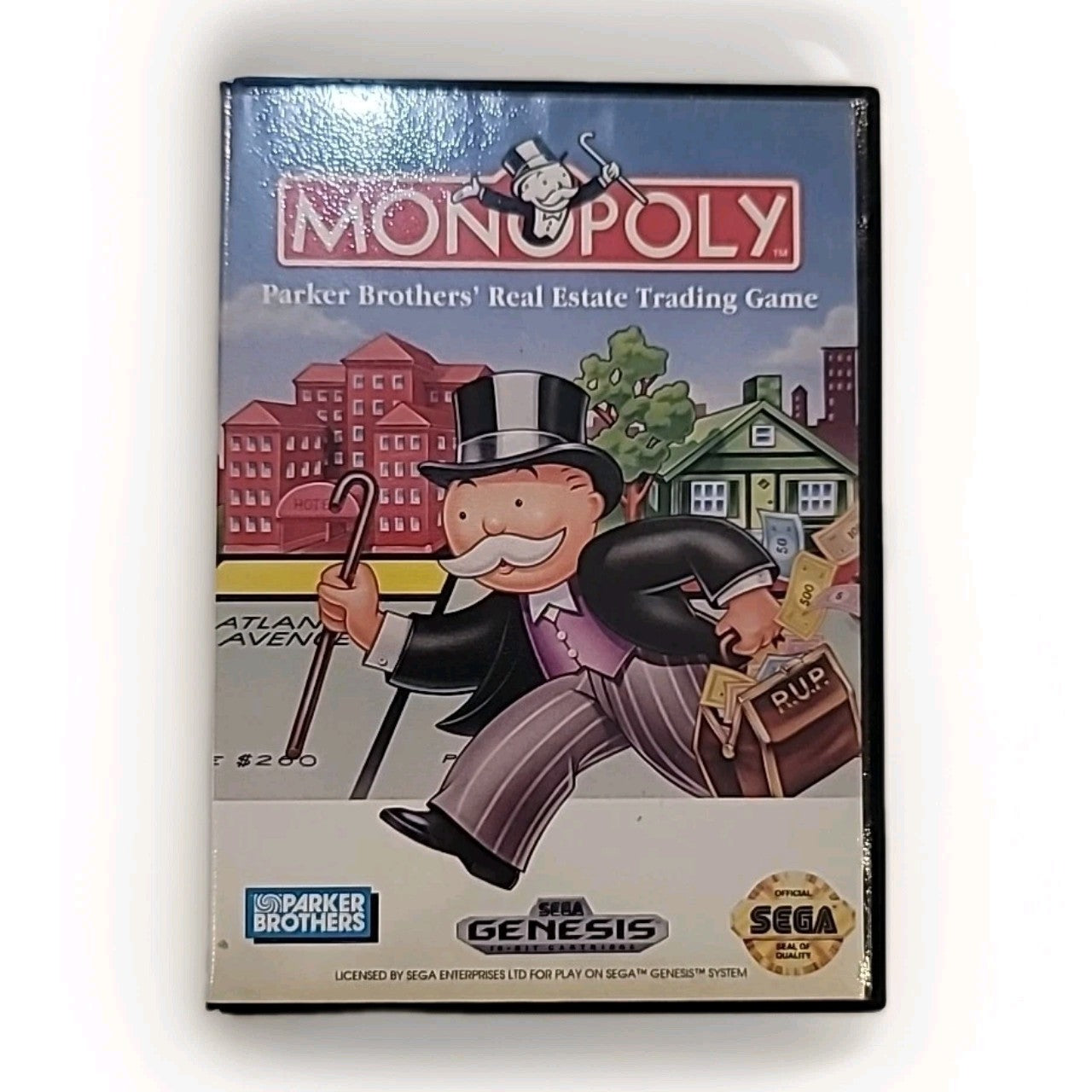 Monopoly (Sega Genesis, 1992) CIB Complete With Manual
