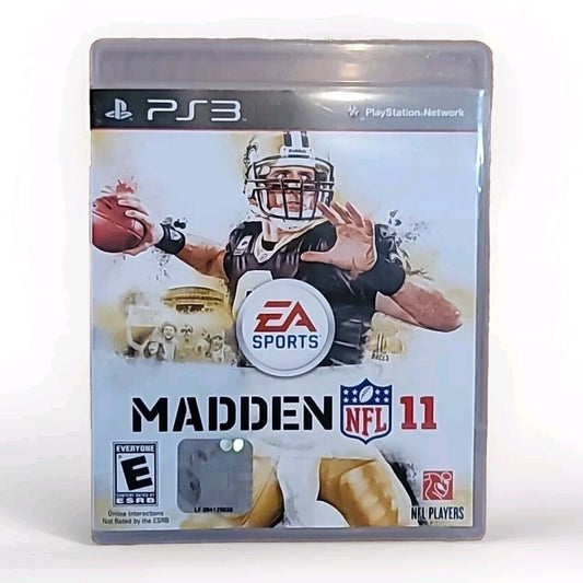 π₯ Madden NFL 11 (Sony PlayStation 3, 2010, PS3, Complete CIB