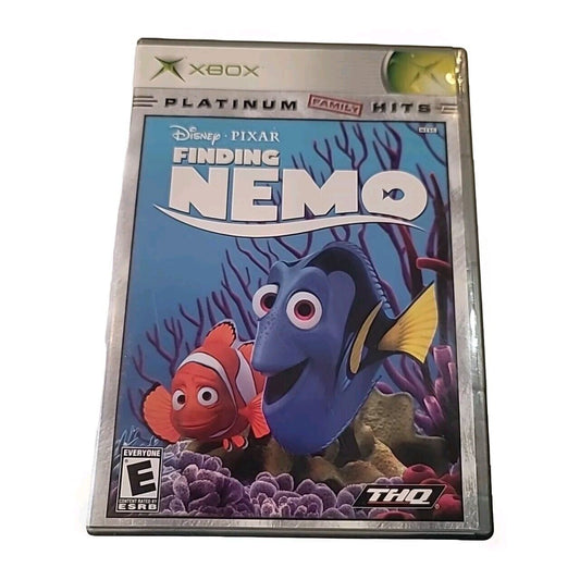 XBOX ~Finding Nemo (Original Xbox) Platinum "FAMILY" Hits ~ Rated E ~ EUC