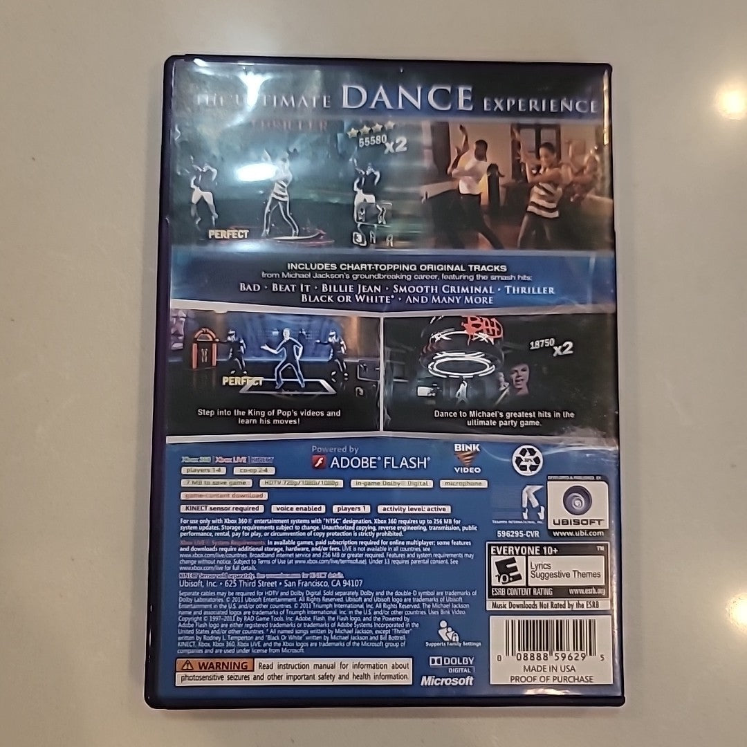 Michael Jackson: The Experience (Microsoft Xbox 360, 2011)