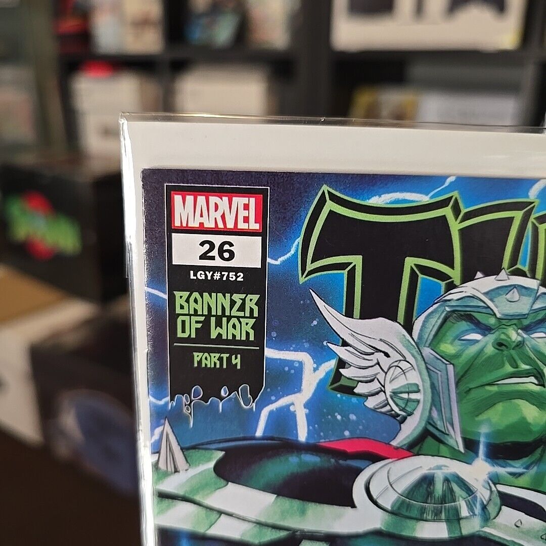 THOR #26 2ND PRINT COCCOLO VARIANT MARVEL DONNY CATES BANNER WAR 2022 Vfnm