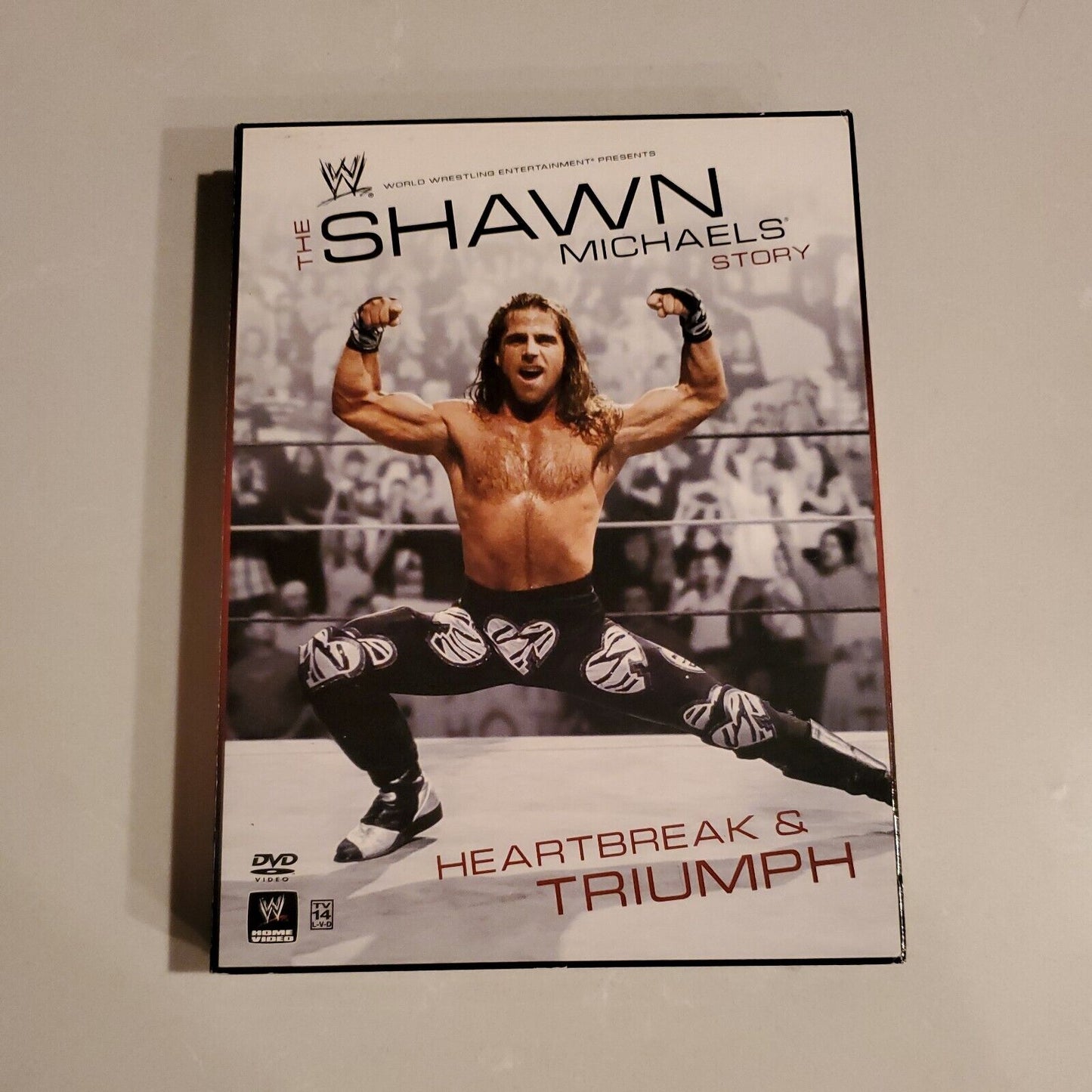 WWE Shawn Michaels Story: Heartbreak & Triumph Wrestling DVD 3 Disc Set 2007 SB3