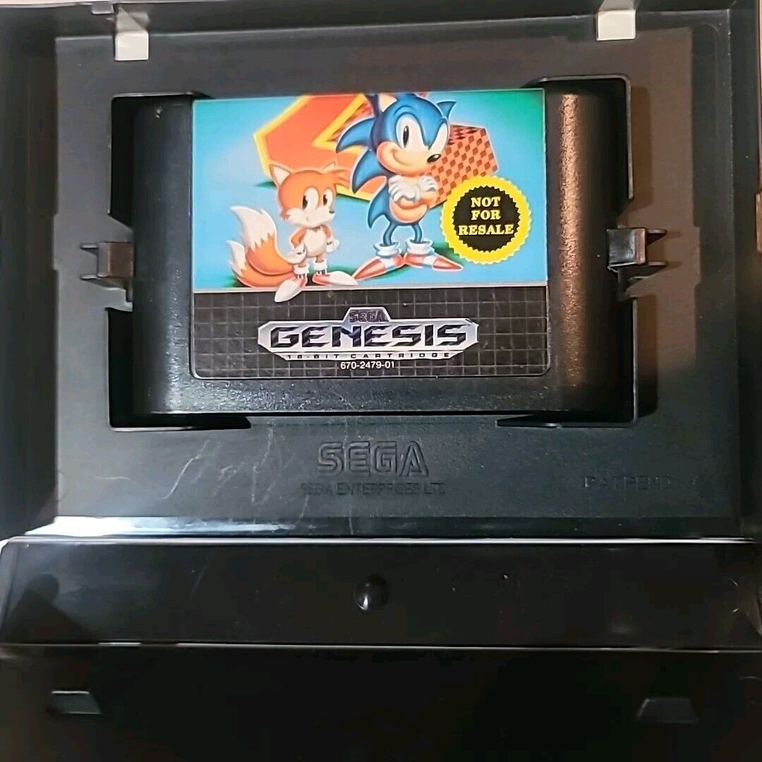 Sonic the Hedgehog 2 (SEGA Genesis, 1992) No Manual