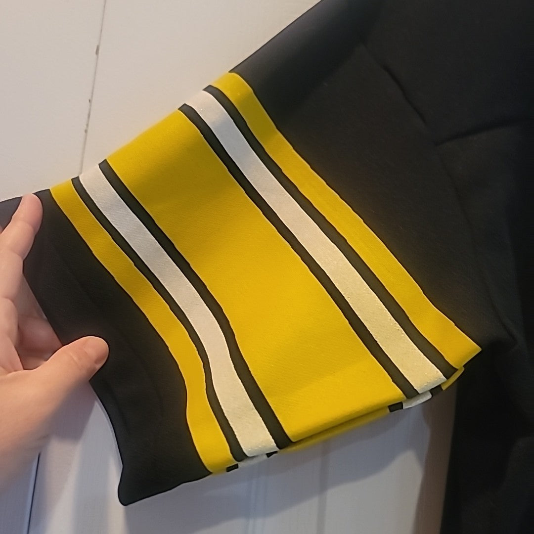 Vintage 70s 80s Rawlings NFL Pittsburgh Steelers Terry Bradshaw Jersey (L) #12