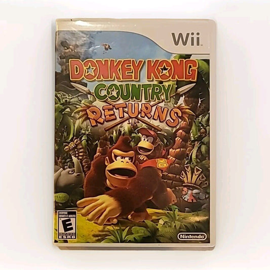 Donkey Kong Country Returns - Nintendo Wii Complete CIB