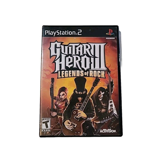 Guitar Hero III Legends Of Rock PS2 Playstation 2