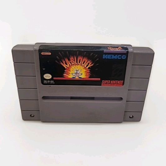 Kablooey (Super Nintendo, SNES, 1992) - Cartridge Only