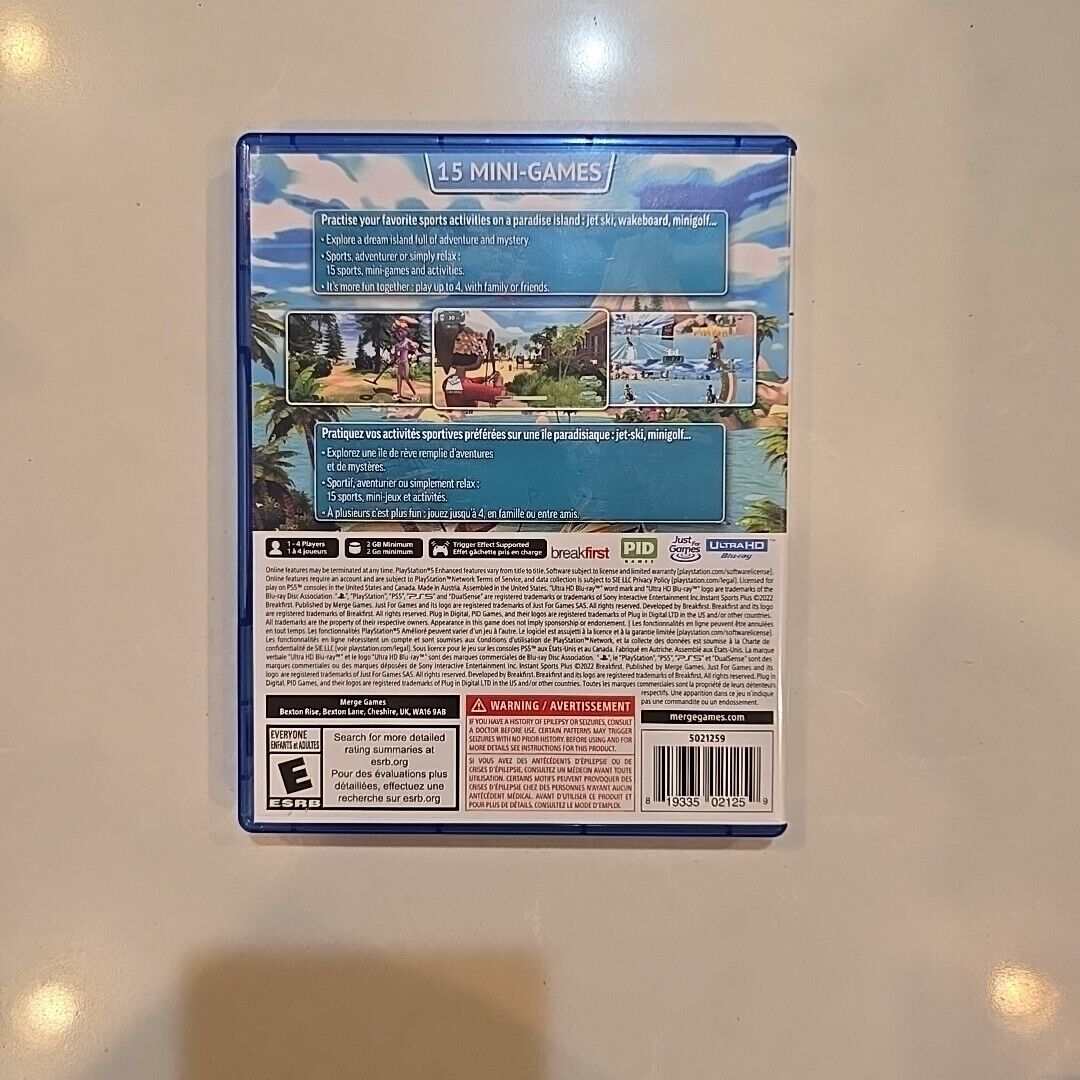 Instant Sports Plus - Playstation 5 PS5 - Beautiful Copy